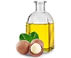 Macadamia Oil with Nuts infront